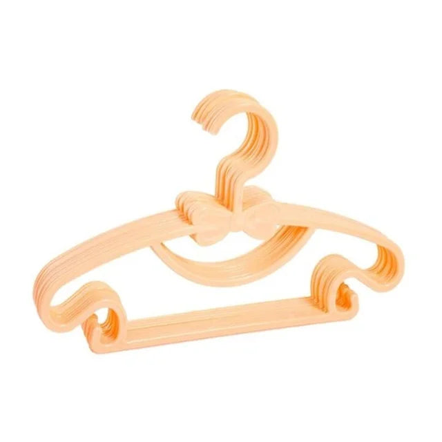 10pcs Baby Clothes Racks Portable Plastic Towel Display Scarfs Hangers Kids Clothing Organizer Windproof Children Coats Hanger