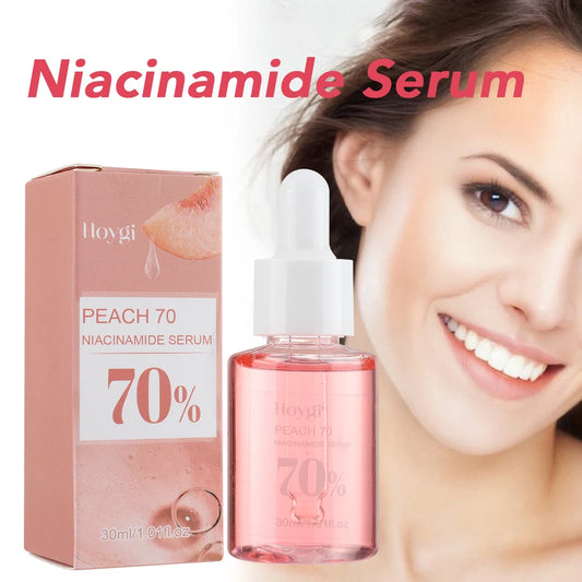 30ml Niacinamide Serum Melanin Removal Fade Melasma Dark Spots Corrector Shrink Pores Hyaluronic Acid Moisturizing Skin Care