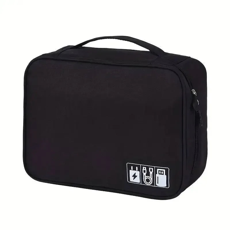 Cable Storage Bag Waterproof Digital Electronic Organizer USB Data Line Charger