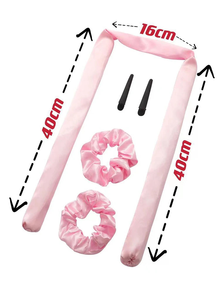 Foam No Heat Sleeping Curling Iron Hairdressing Big Wave Curling Iron Lazy Curl