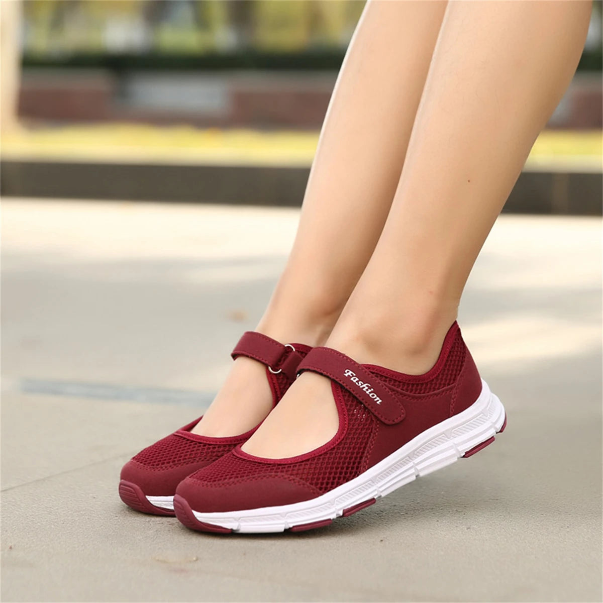 Clearance_Summer new style women's shoes sports shoes mesh breathable casual running shoes all-match lightweight mother shoes no