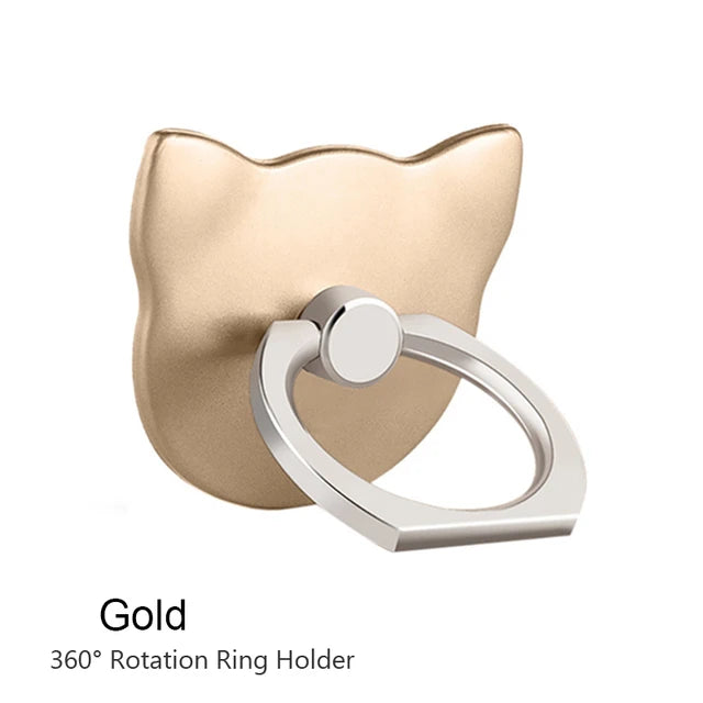 Cat Ring Holder/Stand 360 Rotation Foldable Mount