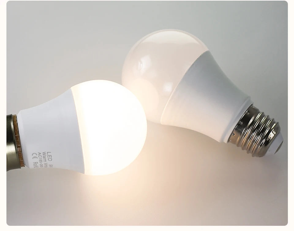 4pcs/lot E27 LED Bulb Lamps AC 220V SMD2835 3W 6W 9W 12W 15W 18W Lampada Led Lig