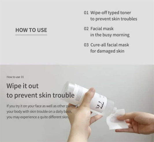 Anua Skincare HeartLeaf 77 Toner Moisturizing Pore Cleansing Oil Exfoliating Oil Control Quercetin Face Wash Deep Cleansing