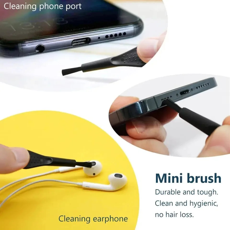Mini Cleaning Brush Phone Charging Port Dust Cleaning Brush Shower Dust Cleaning
