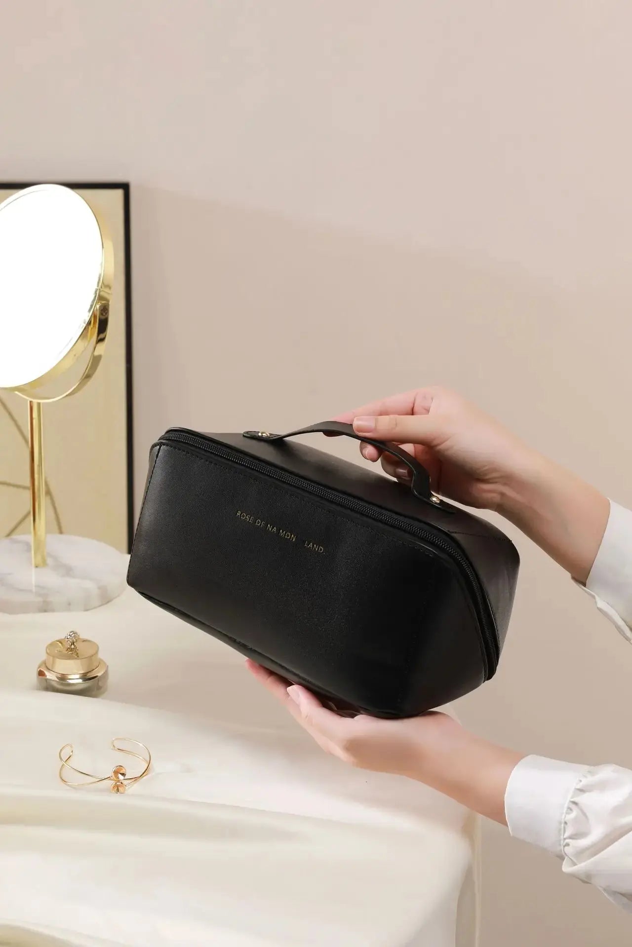 1/2Pcs Cosmetics Storage Kit Large Capacity Travel Toiletry Bag Makeup Bag Ins A