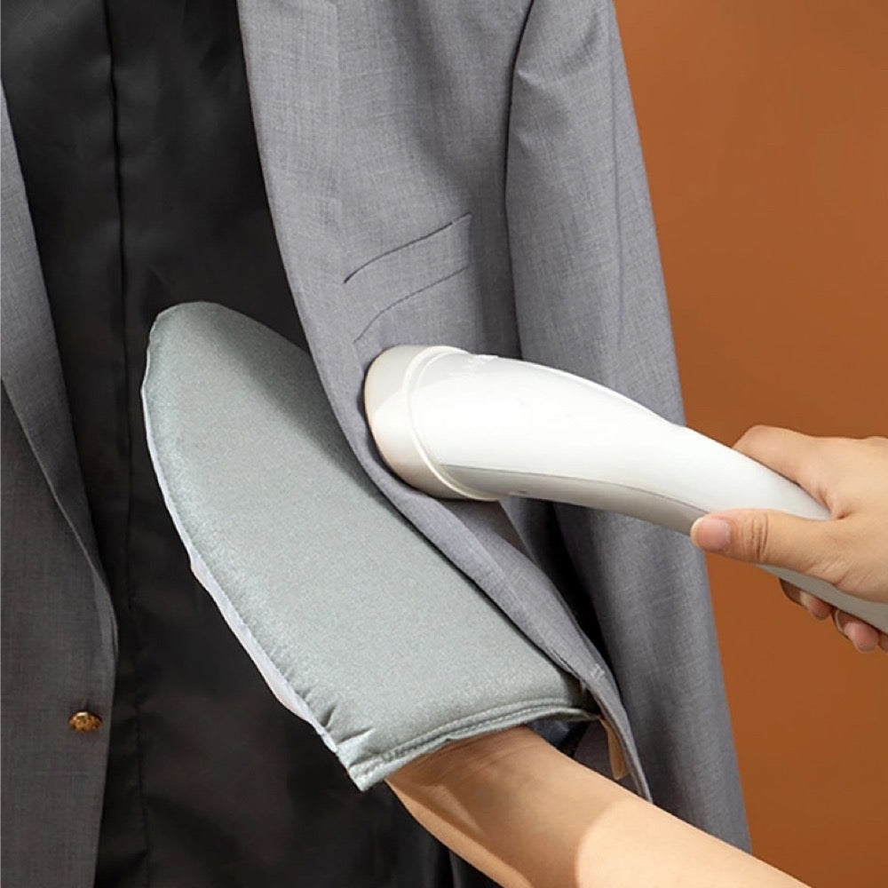 1pc Mini Portable Handheld Ironing Board - Compact Hanging Ironing Machine Gloves for Easy Ironing - Space-Saving Small Ironing Clothes Board for Household Use