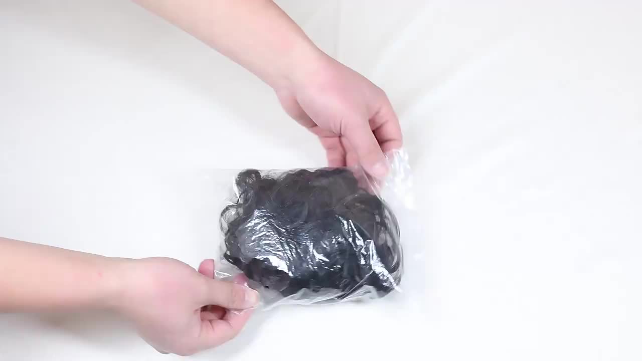 Easy-Attach Curly Bun Scrunchie