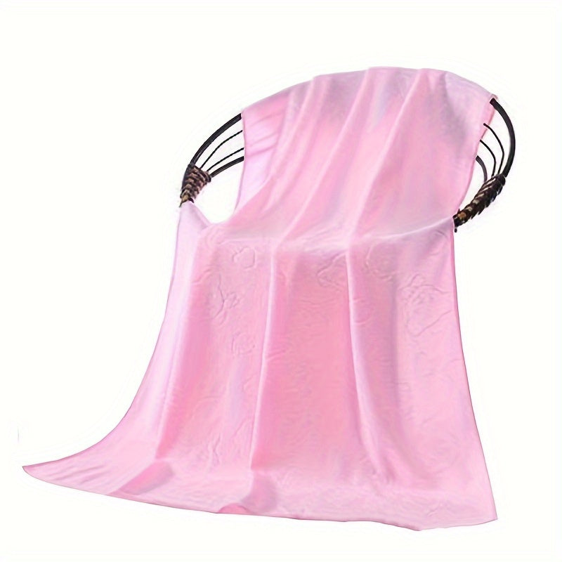 Ultra-Soft Plush Polyester Pet Bath Towel and Blanket - Highly Absorbent Quick-Dry Dog Bath Towel for Grooming, Drying, Sleeping - Durable Pet Towels for Dogs and Cats - 70.0cm x 140.0cm