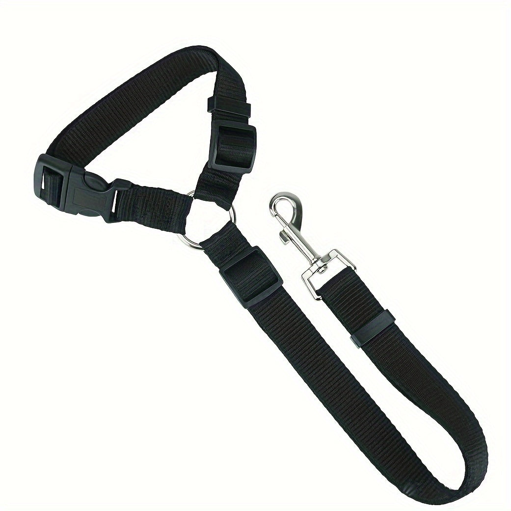 Secure Pet Car Tether Safety Leash - 1pc Dog Seat Belt Vehicle - Dog Seatbelt Bu