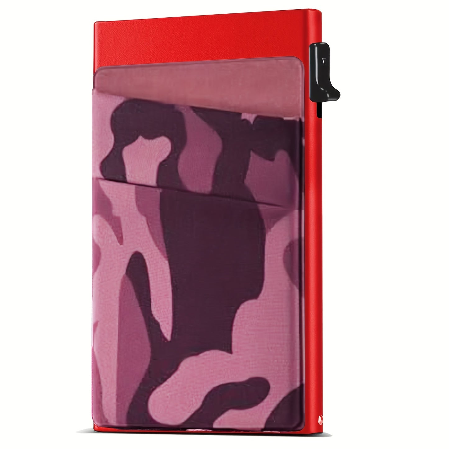 RFID-Secure Aluminum Credit Card Holder - Pop-Up Access, Slim & Lightweight - Perfect Gift for Men