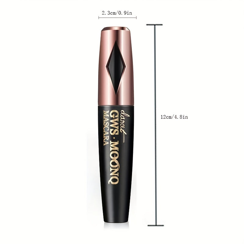 3D Fiber Mascara, Long Black Volumizing Eyelash Extension, Waterproof Eye Makeup Tool