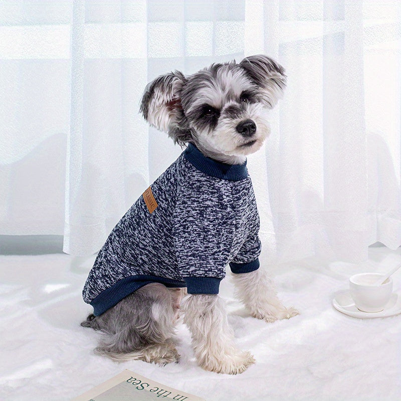 Soft Dog Sweater, Spring Dog Warm Clothing Puppy Sweatshirt For Cold Weather Small Dogs Clothes