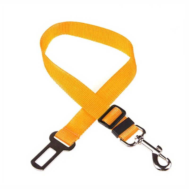 Retractable Pet Safety Seat Belt - 1pc Dog & Cat Car Travel