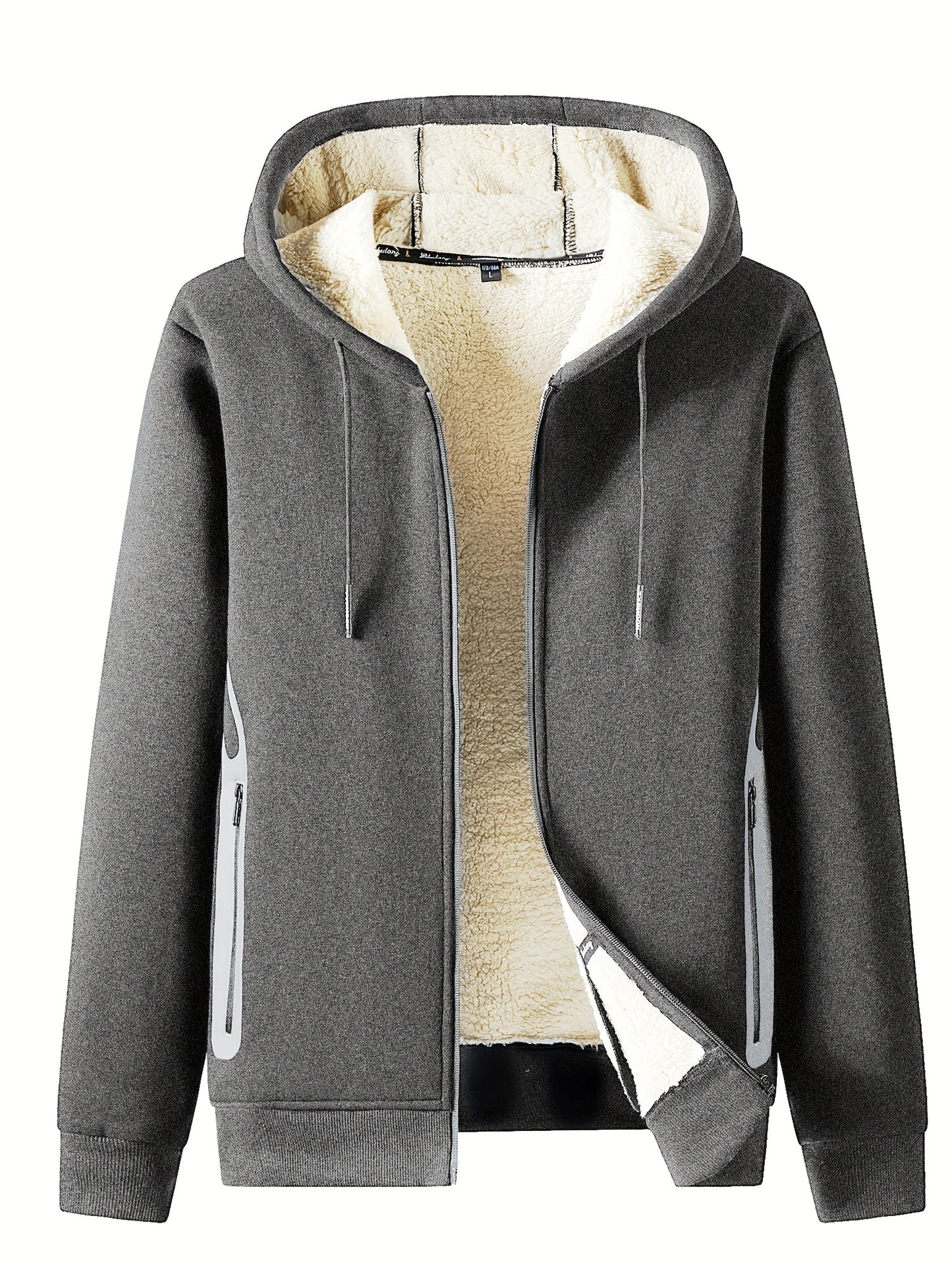 Men's Fleece Hooded Jacket