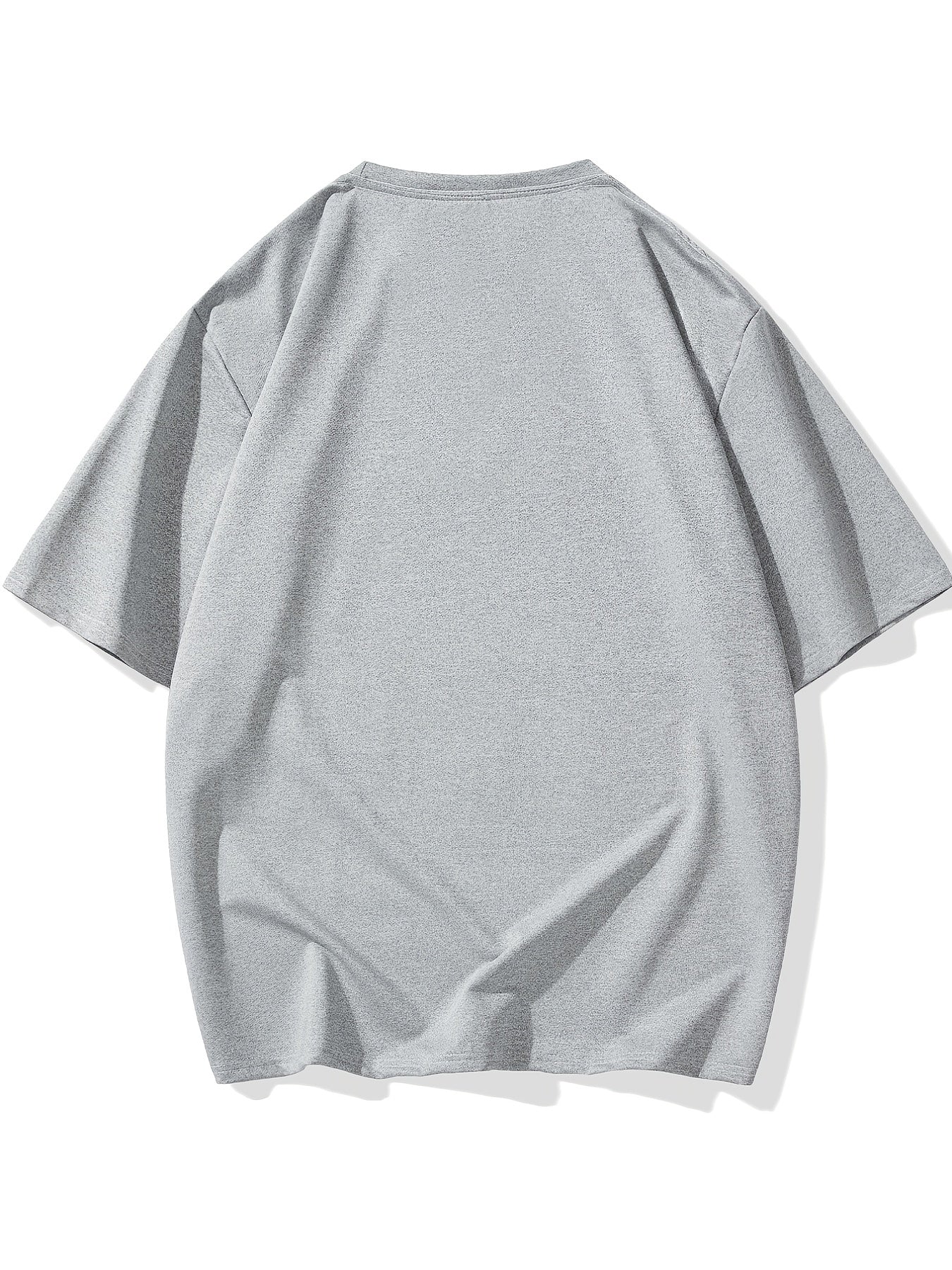 Men's Plus Size 'You are offline...' Print Stretch T-shirt, Oversized Short Sleeve Tops For Spring Summer, Causal Loose Clothing For Big And Tall Guys