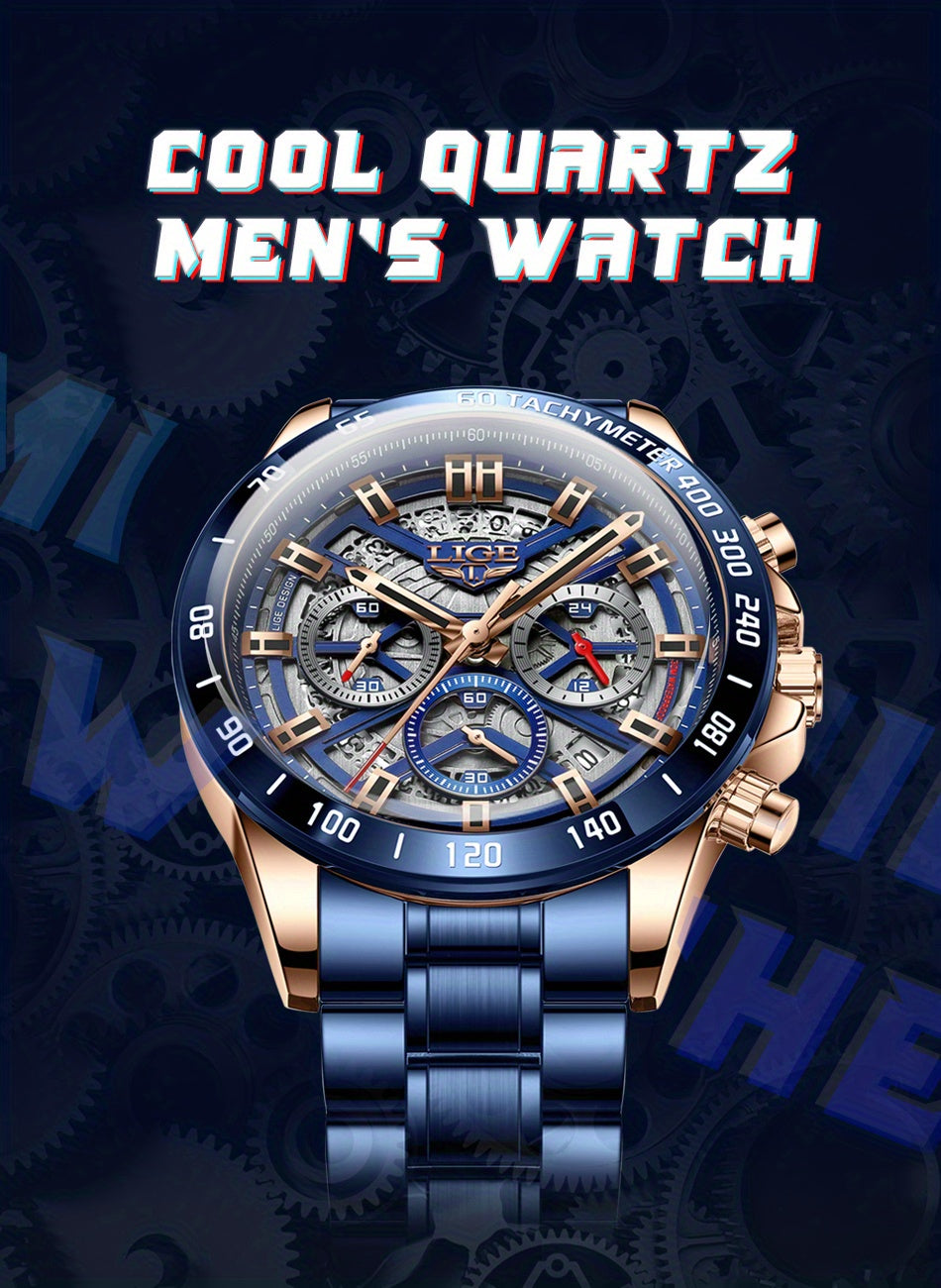 LIGE Watch For Men