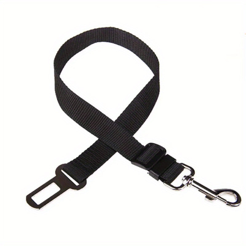 Retractable Pet Safety Seat Belt - 1pc Dog & Cat Car Travel