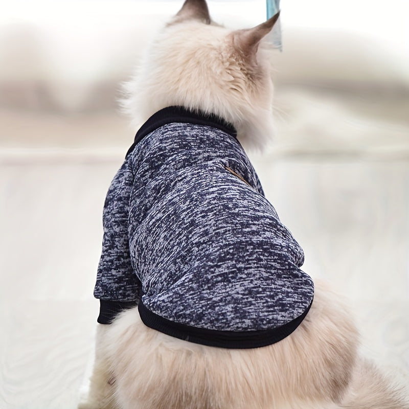 Soft Dog Sweater, Spring Dog Warm Clothing Puppy Sweatshirt For Cold Weather Small Dogs Clothes