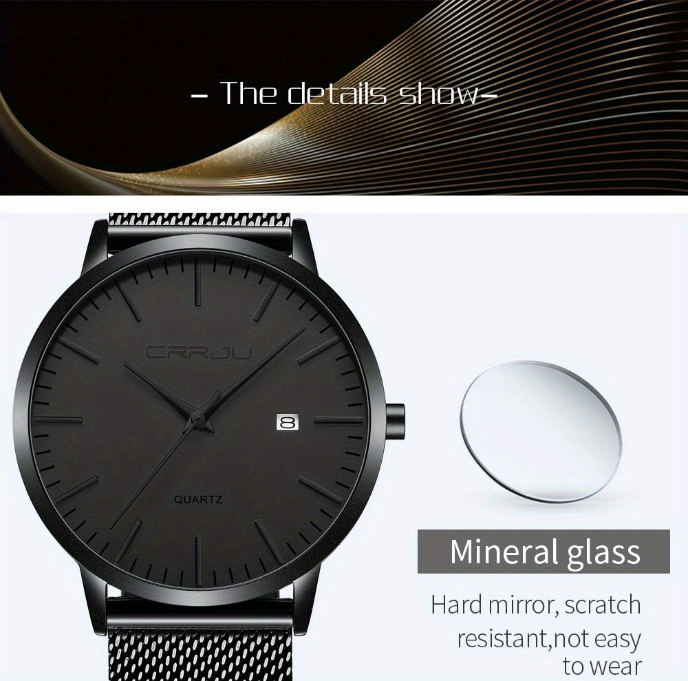 Men's Slim Quartz Watch