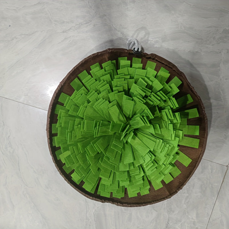 Adjustable Dog Snuffle Mat - Interactive Foraging Puzzle Toy for Smell Training, Slow Eating & Stress Relief - Enhances Mental Stimulation & Engages Your Pet During Feeding Time