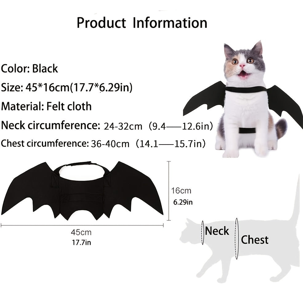 Spook Up Your Pet this Halloween with These Adorable Bat Wings!
