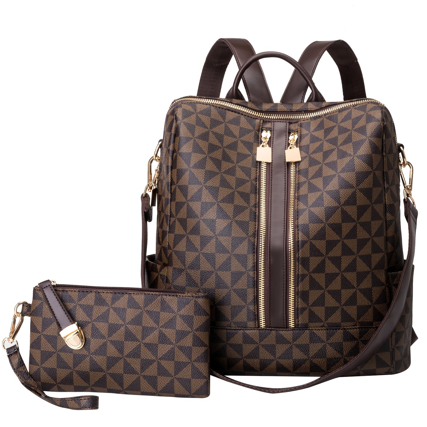 Trendy Womens Retro Backpack - Large, Secure & Fashion-Forward Prints - 2022 New Release - Perfect for Travel, Work & Leisure