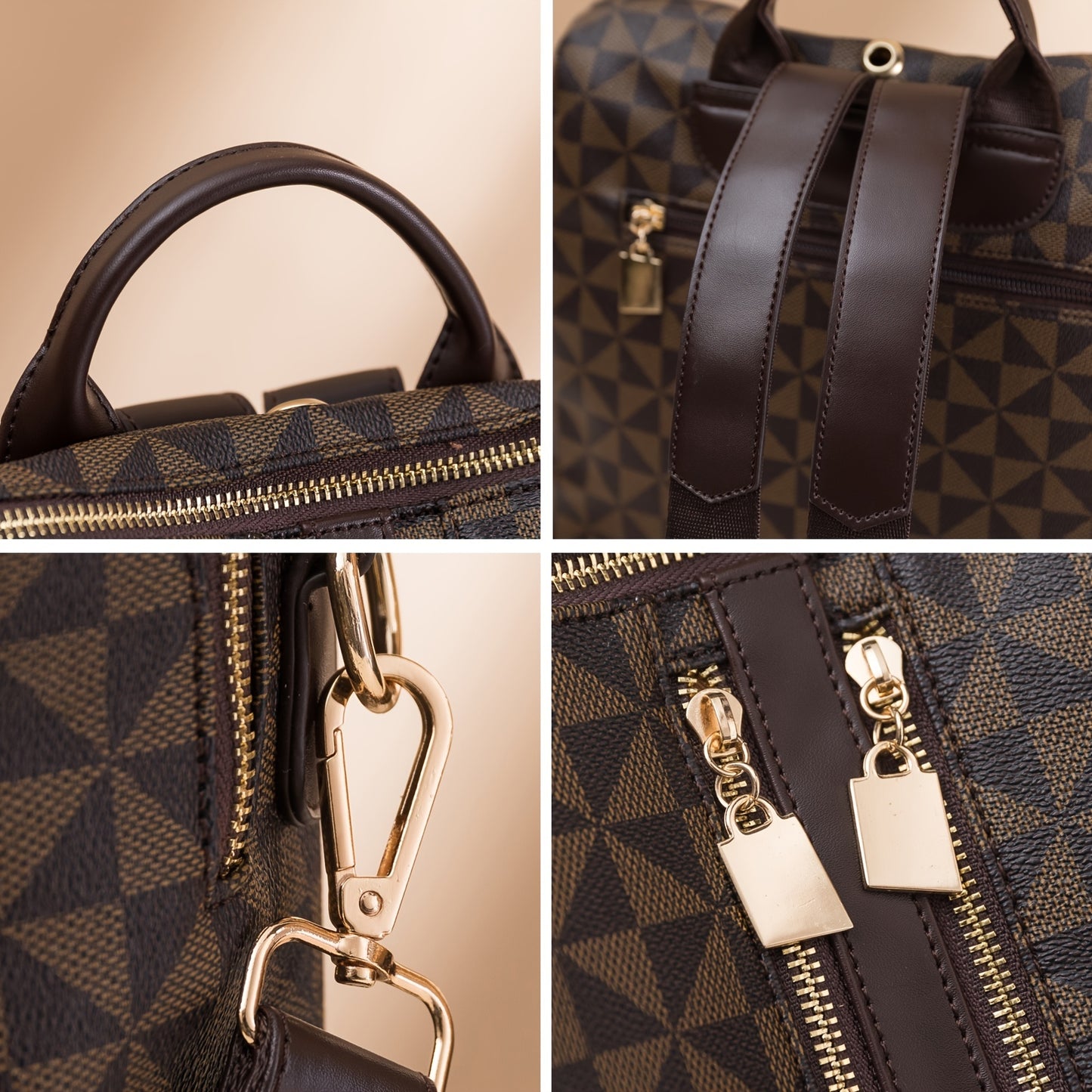 Trendy Womens Retro Backpack - Large, Secure & Fashion-Forward Prints - 2022 New Release - Perfect for Travel, Work & Leisure