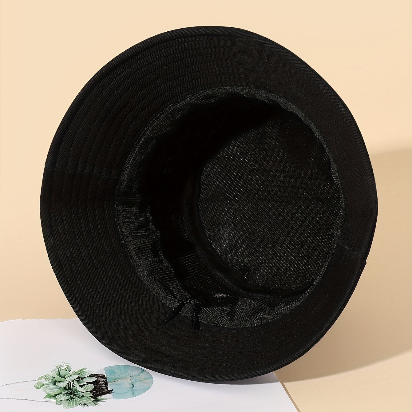 Embroidered Beach Bucket Hat