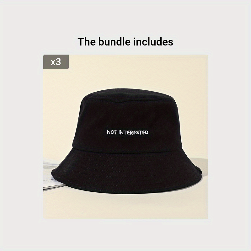Embroidered Beach Bucket Hat