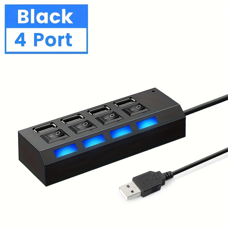 1pc 4-port/7-port USB Connector