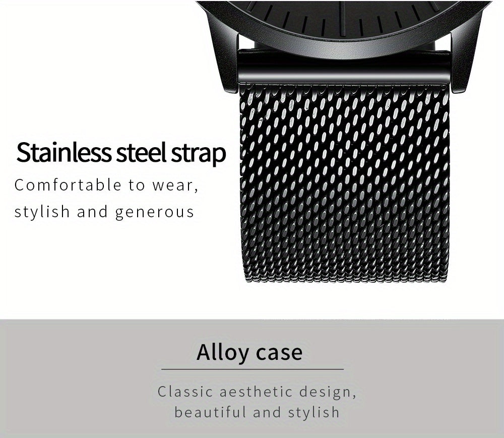 Men's Slim Quartz Watch