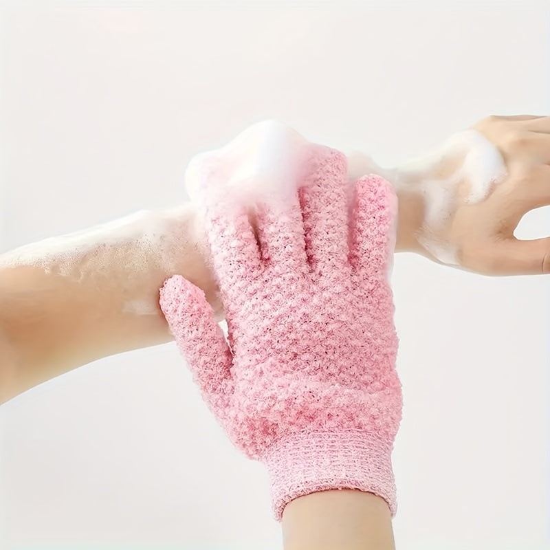 Exfoliating Shower Gloves for Deep Cleansing & Massage - Body Scrubber, Removes Dead Skin & Dryness