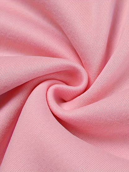 Faith Print Turtleneck Dress, Casual Loose Long Sleeve Dress, Women's Clothing