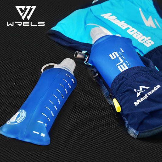SoftFlex Folding Sport Water Bottle - Ultra-Soft, Compact, and Protective for Running, Hiking, and Outdoor Activities - Stay Refreshed and Hydrated Anywhere, Anytime