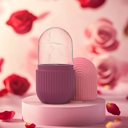 [Fragrance-Free Ice Roller] Fragrance-Free Ice Roller for Face - 1pc, Battery-Free Skincare Tool for Glowing Skin, Ideal for Daily Facial Care & Massage