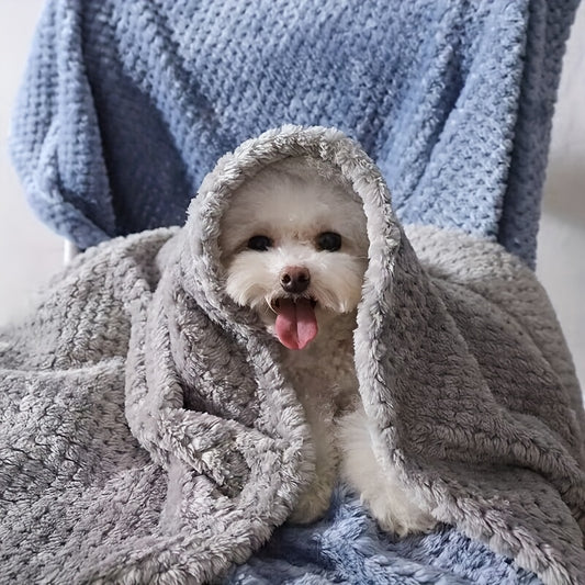 Cozy Ultra-Soft Pet Blanket - Premium Sleeping Pad for Kittens & Puppies - Small, Machine-Washable, Snug Bed for Cats & Dogs