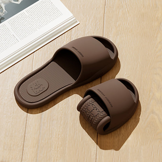 Unisex Breathable, Non-Slip, Foldable EVA Slippers with a Minimalist Round Toe Design, Suitable for Indoor Home Use for Both Men And Women, Ideal for All Seasons, Travel, And Everyday Wear.