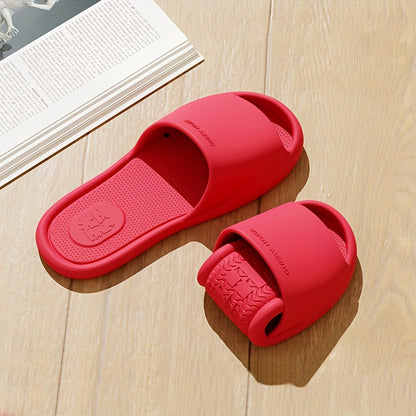 Unisex Breathable, Non-Slip, Foldable EVA Slippers with a Minimalist Round Toe Design, Suitable for Indoor Home Use for Both Men And Women, Ideal for All Seasons, Travel, And Everyday Wear.