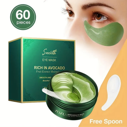 Collagen Eye Mask For Moisturizing & Refining Pores, Tightening And Lifting The Skin Around The Eyes, Brightening And Smoothing The Skin Around The Eyes, For Women And Men
