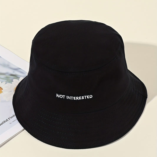 Embroidered Beach Bucket Hat