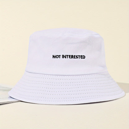 Embroidered Beach Bucket Hat