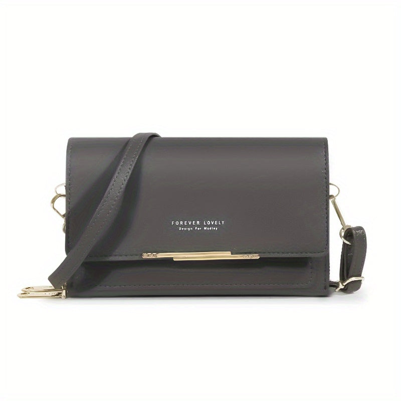Women's Small Messenger Shoulder Bag Mobile Phone Bag Card Holder Wallet Handbag