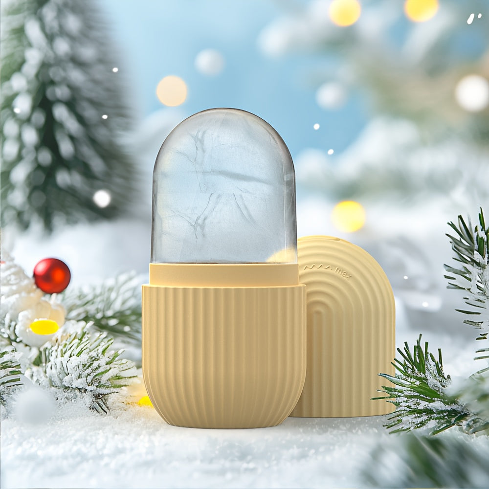 [Fragrance-Free Ice Roller] Fragrance-Free Ice Roller for Face - 1pc, Battery-Free Skincare Tool for Glowing Skin, Ideal for Daily Facial Care & Massage