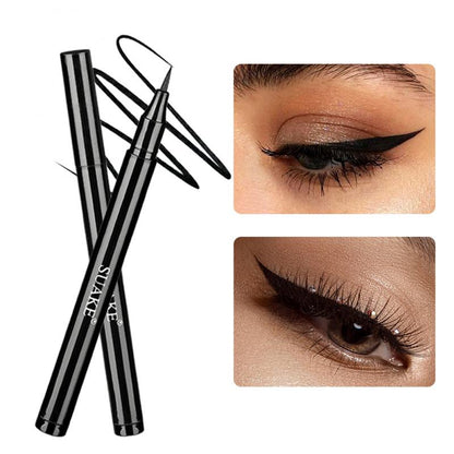 High-Quality Quick-Dry Waterproof Black Liquid Eyeliner Pencil - Sweatproof, Smudge-Proof, Long-Lasting, Easy Precision Application for Stunning Eye Makeup, Eyeliner Waterproof Smudge Proof