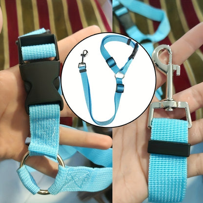 Pet Safety Harness - Car Seat Belt Lead Leash Safe Travel, Easy Installation, an