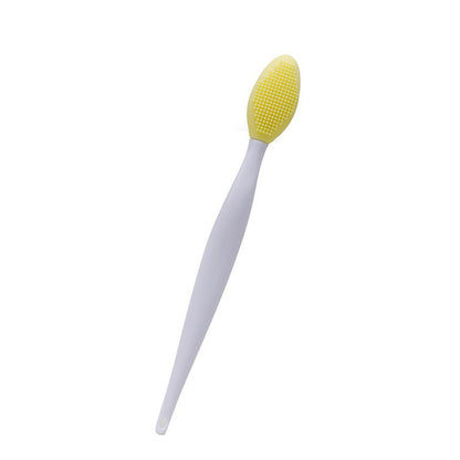 1pc/2pcs Silicone Skin Care Wash Brush | Exfoliating Nose Clean Tool with Replacement Head, Unscented for All Skin Types