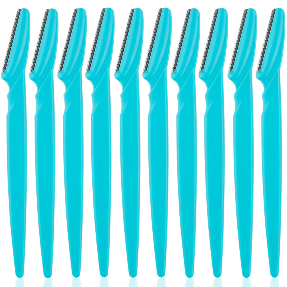 3/4/10Pcs Eyebrow Trimmer Blade Shaver Portable Face Razor Eyebrow Epilation Hair Removal Cutters Safety Razor Women Makeup Tools