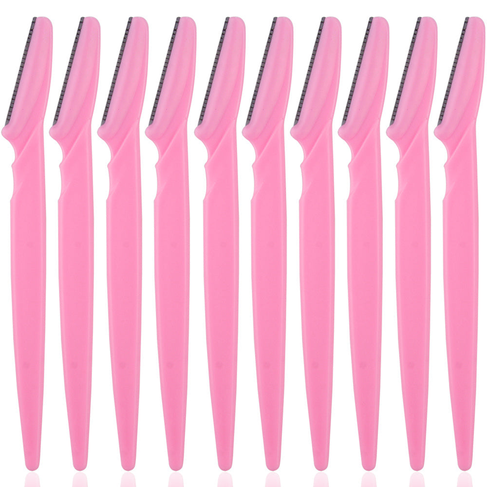 3/4/10Pcs Eyebrow Trimmer Blade Shaver Portable Face Razor Eyebrow Epilation Hair Removal Cutters Safety Razor Women Makeup Tools
