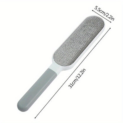 1pc, Reusable Lint Brush, Double-sided Pet Hair Removal Brush, Manual Electrosta